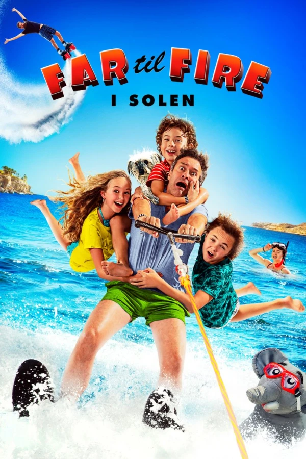 Far til fire i solen Poster