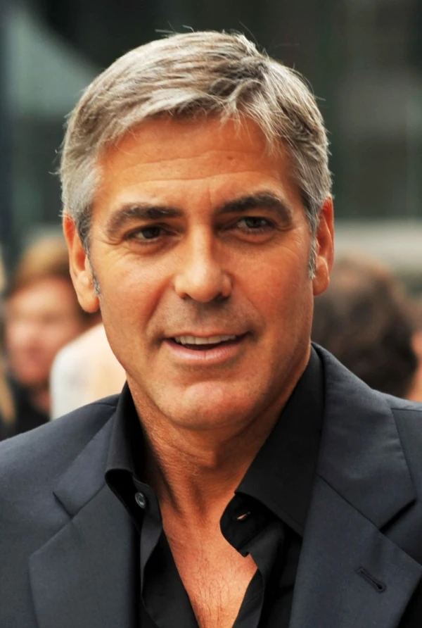 <strong>George Clooney</strong>. Image by Michael Vlasaty.