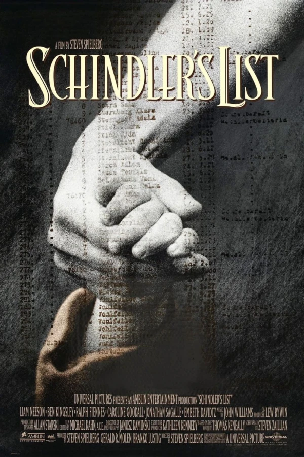 Schindlers List Poster