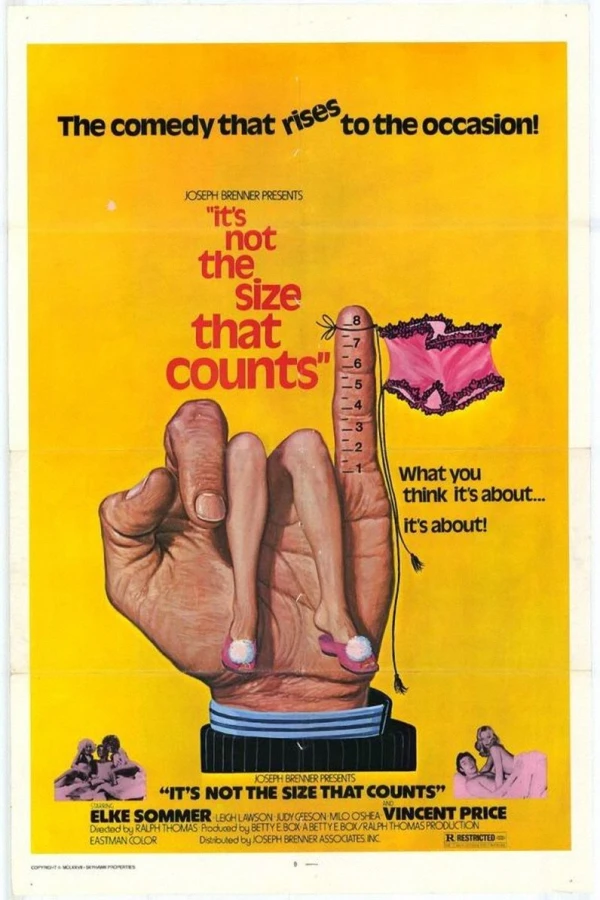 It's Not the Size That Counts Poster