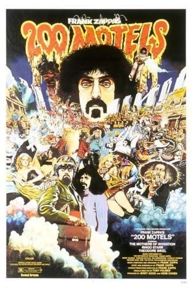 Frank Zappa's 200 Motels Poster