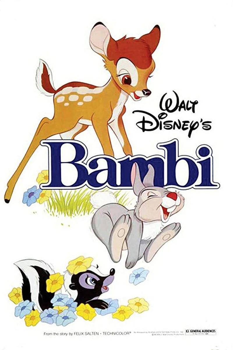 Walt Disney's Bambi Poster