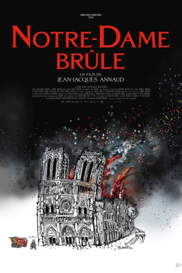Notre Dame on Fire Poster