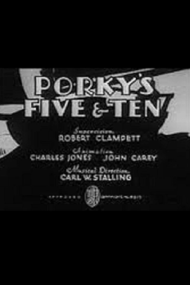 Porky's Five Ten Poster