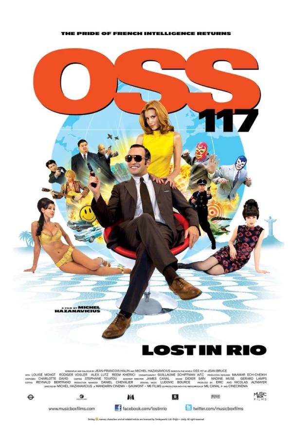 OSS 117: Lost In Rio Poster