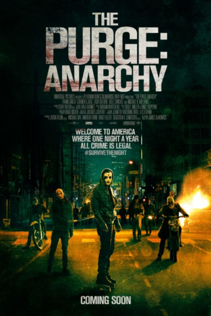 The Purge 2: Anarchy Poster