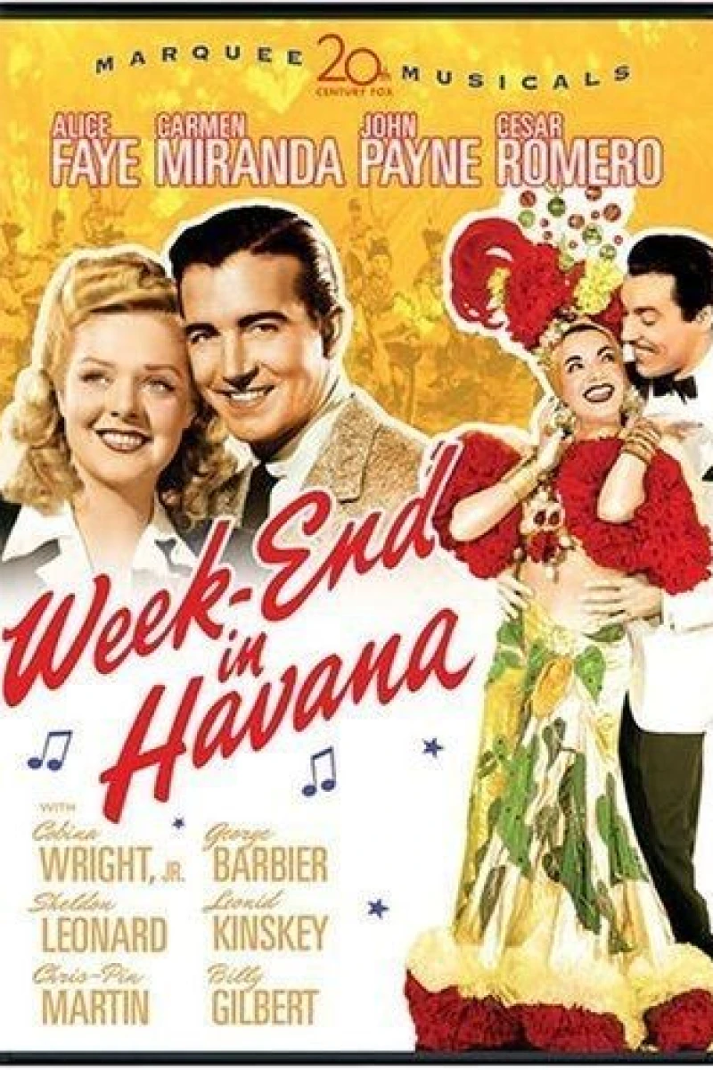 Week-End in Havana Poster