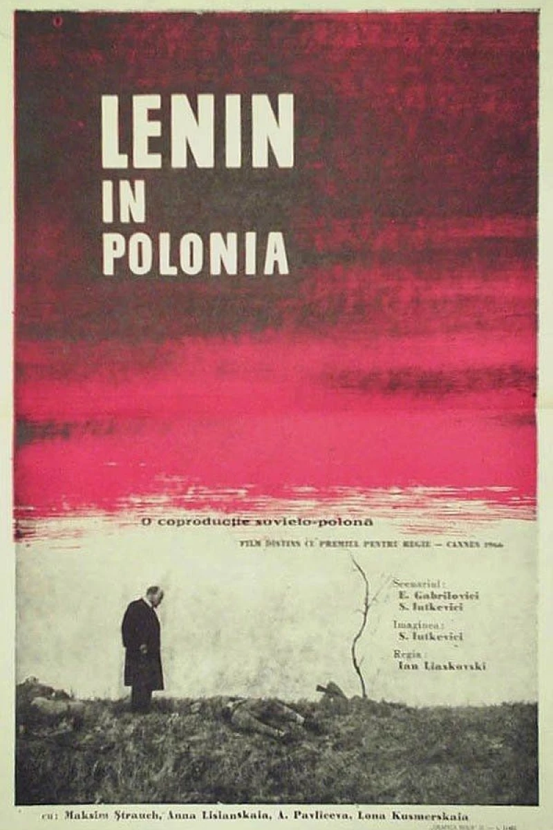 Lenin v Polshe Poster