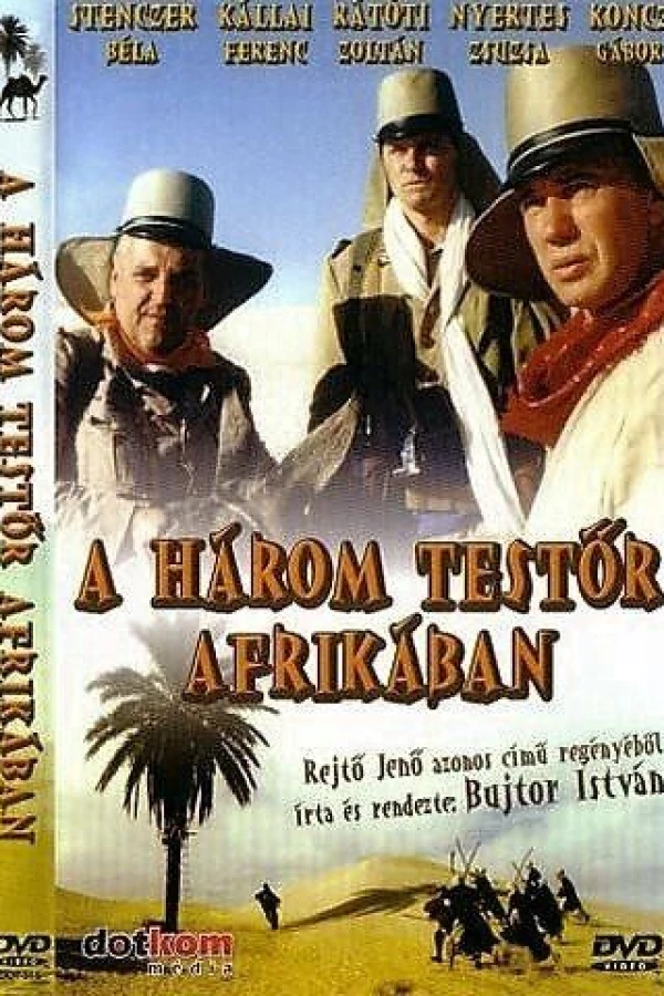 A három testör Afrikában Poster