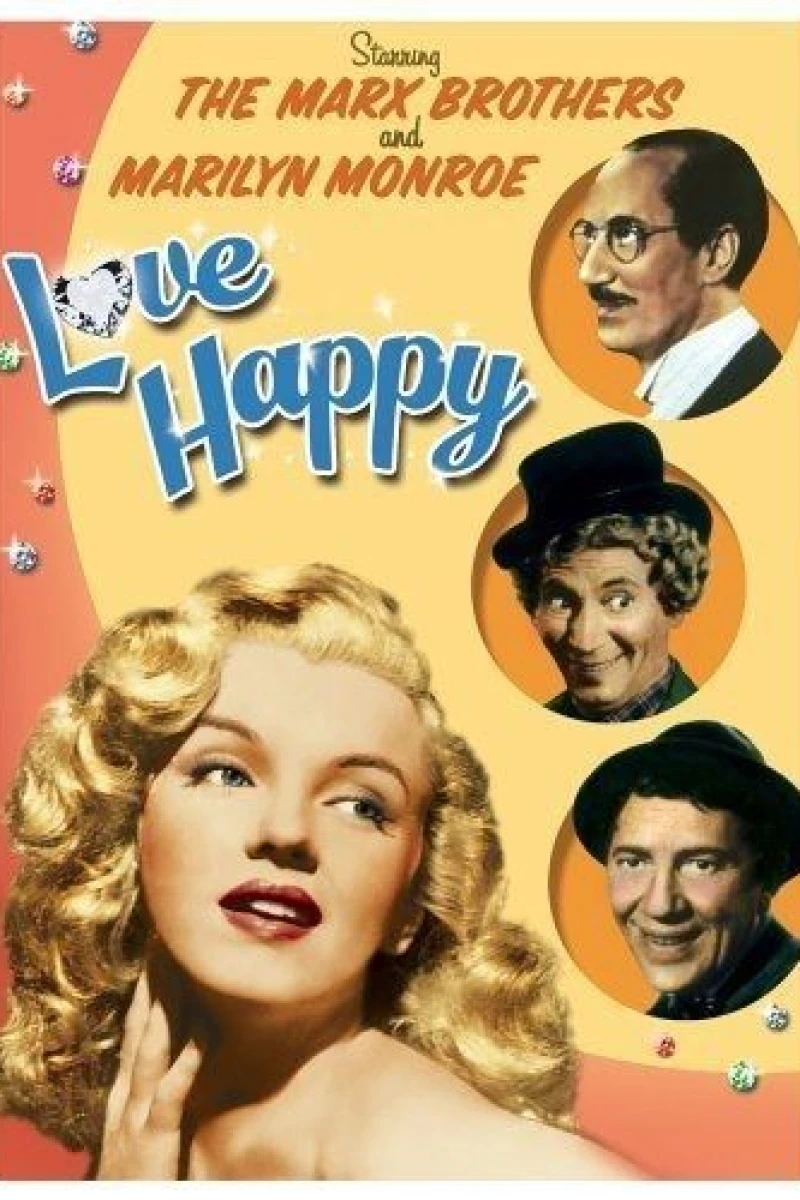 Marx Brothers 1949 Love Happy Poster