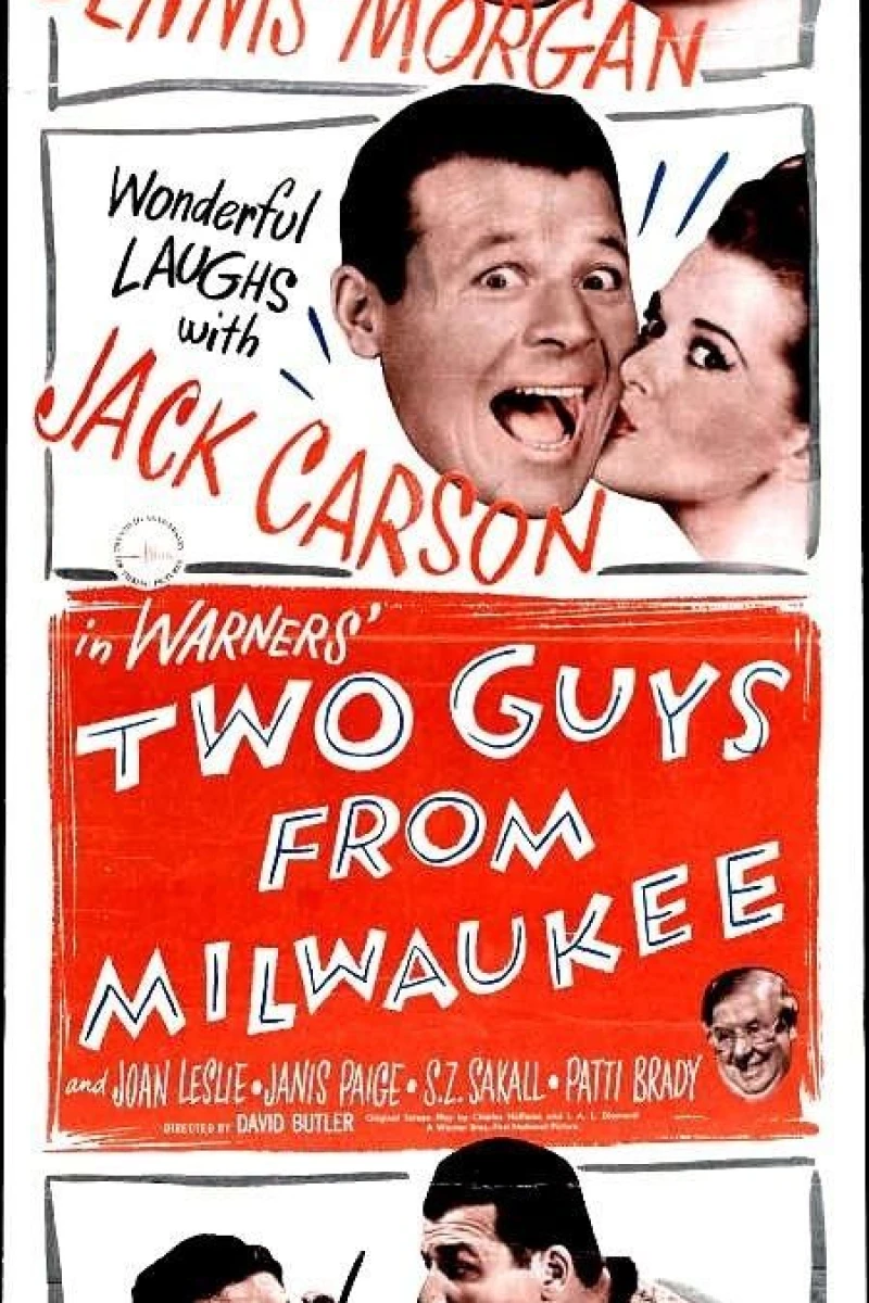 Two Guys from Milwaukee Poster