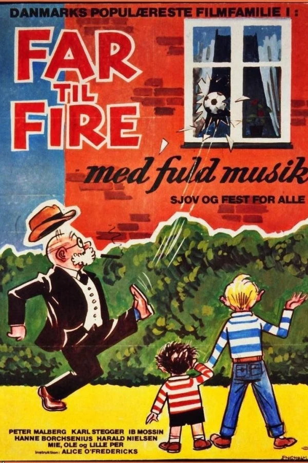 Far til fire med fuld musik Poster