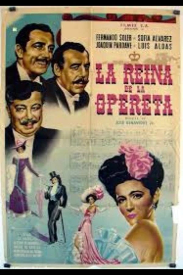 La reina de la opereta Poster