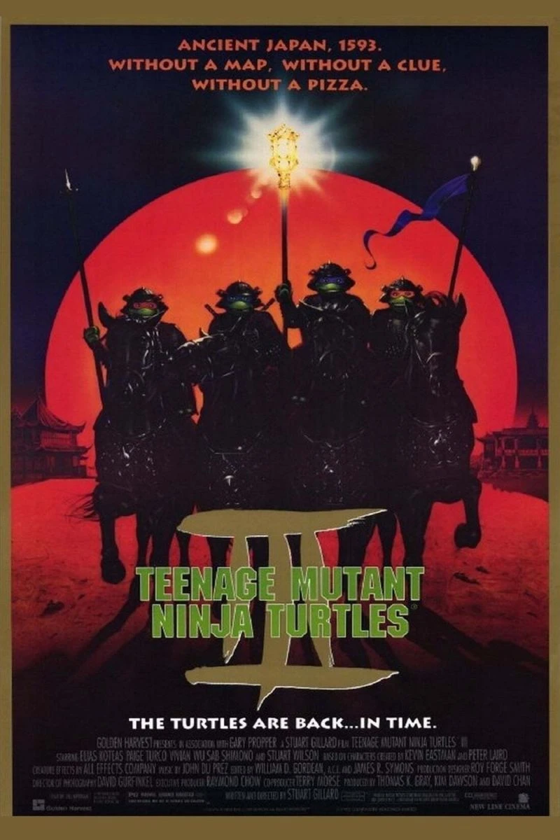 Teenage Mutant Ninja Turtles III Poster