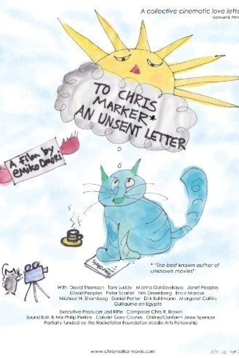 To Chris Marker, an Unsent Letter Poster