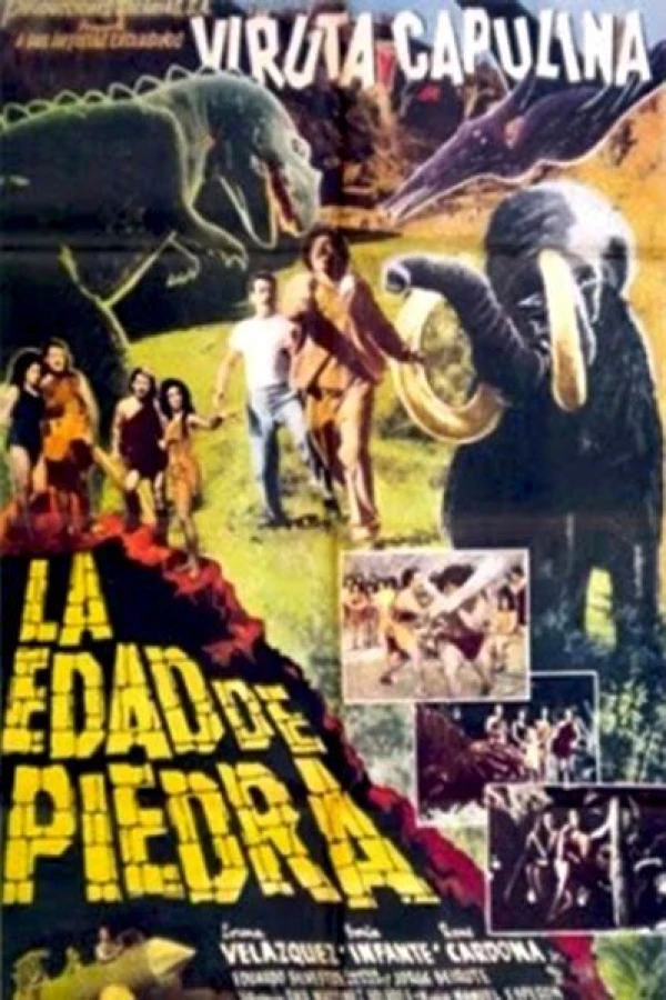 Capulina in the Stone Age Poster