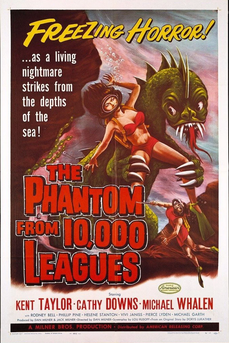 The Phantom from 10,000 Leagues Poster
