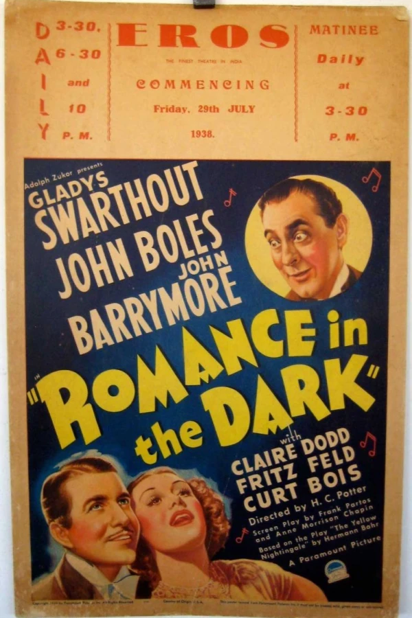 Romance in the Dark Poster