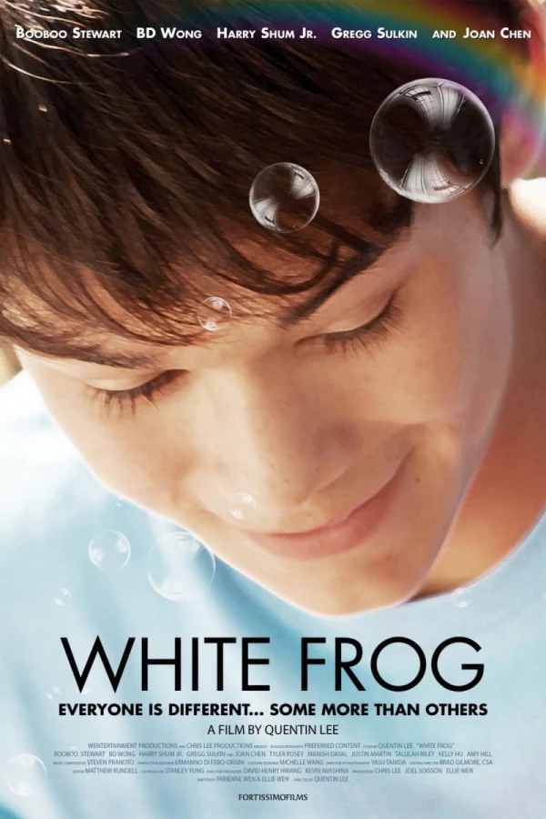 White Frog Poster