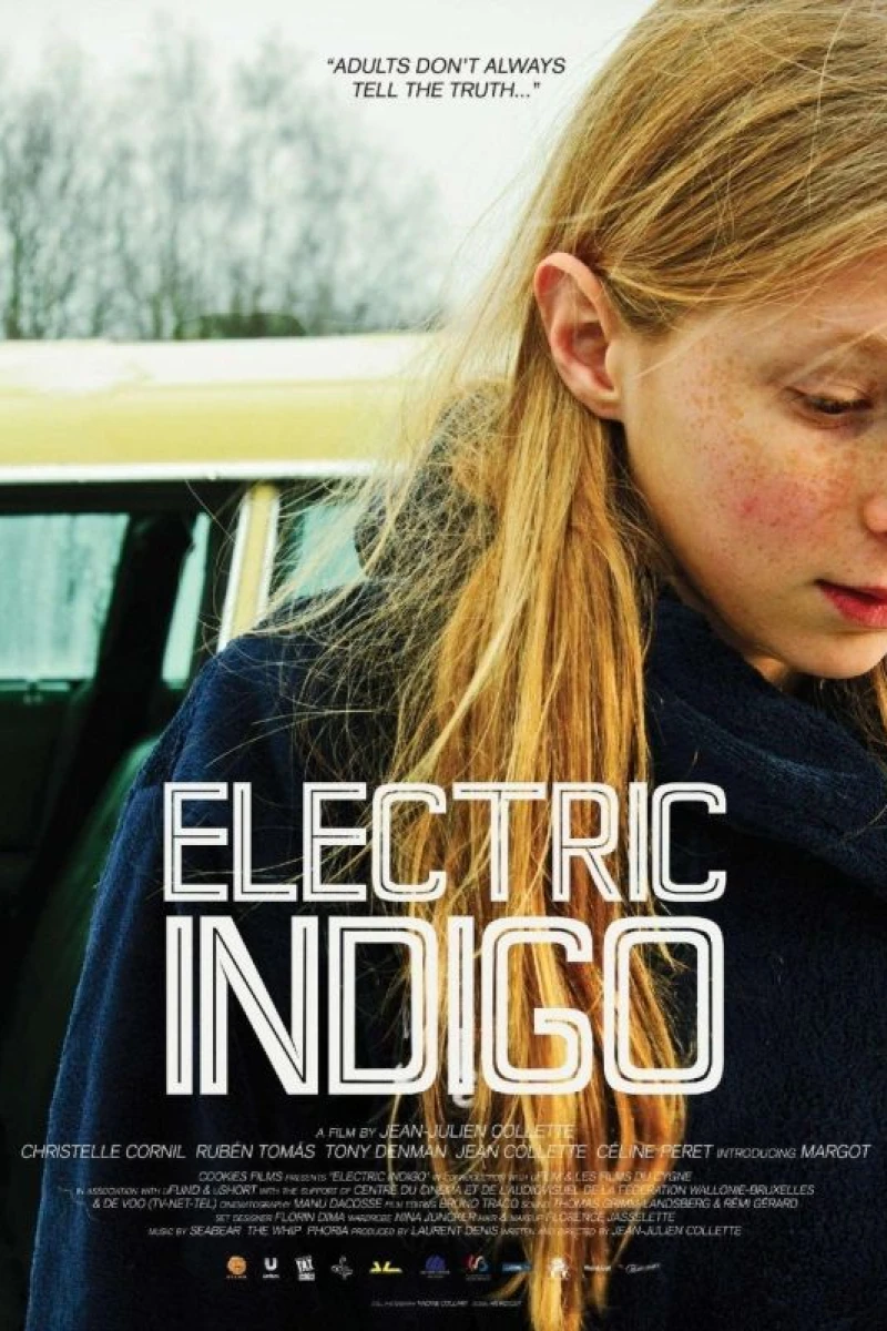 Electric Indigo Poster