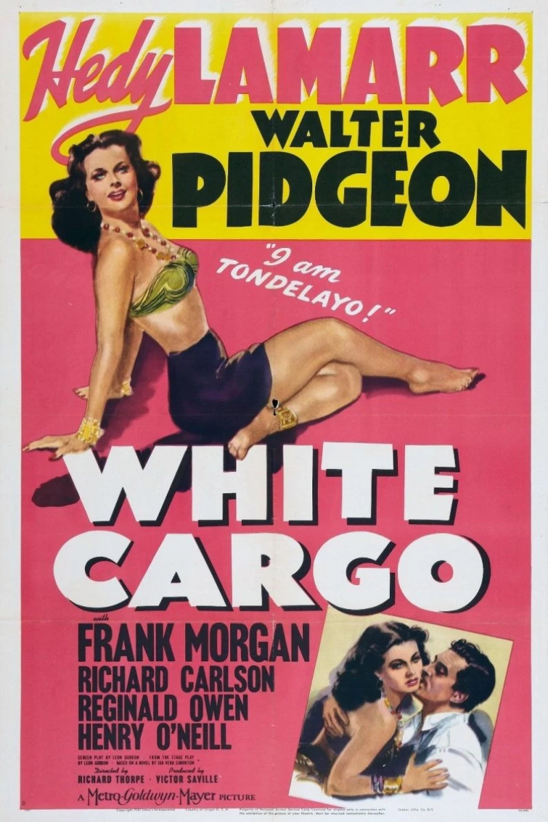 White Cargo Poster