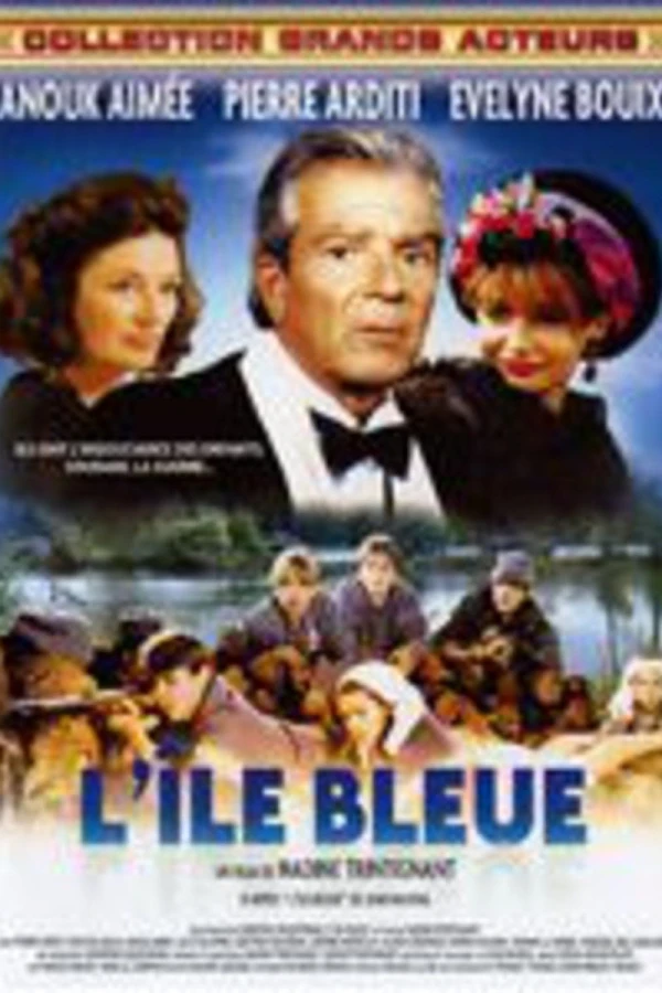 L'île bleue Poster
