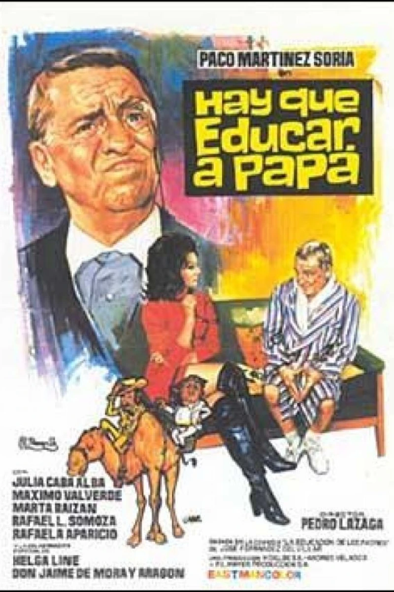 Hay que educar a papá Poster