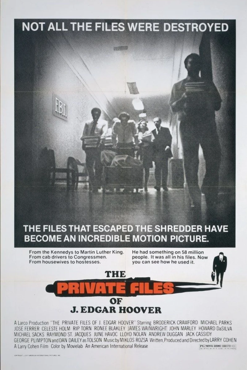 The Private Files of J. Edgar Hoover Poster
