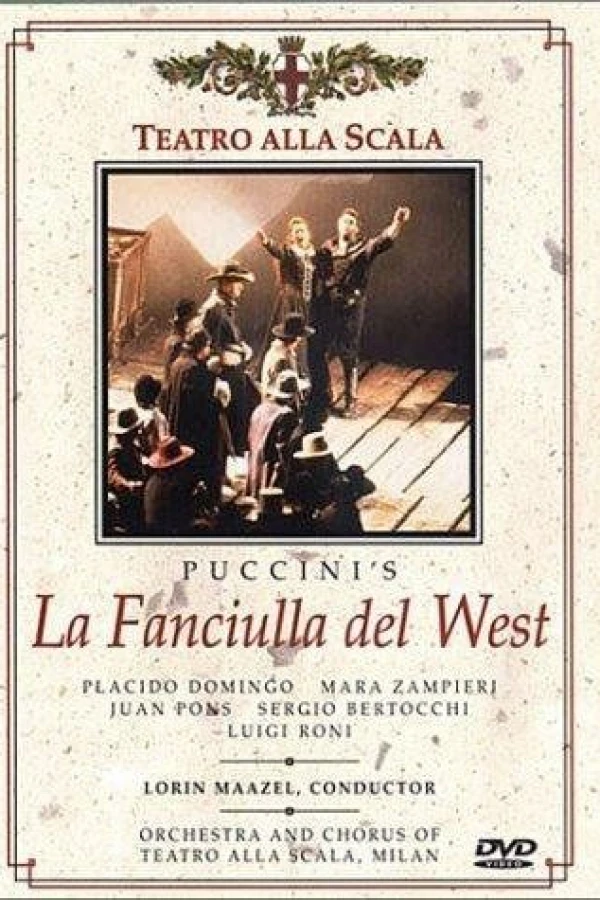 La fanciulla del West Poster