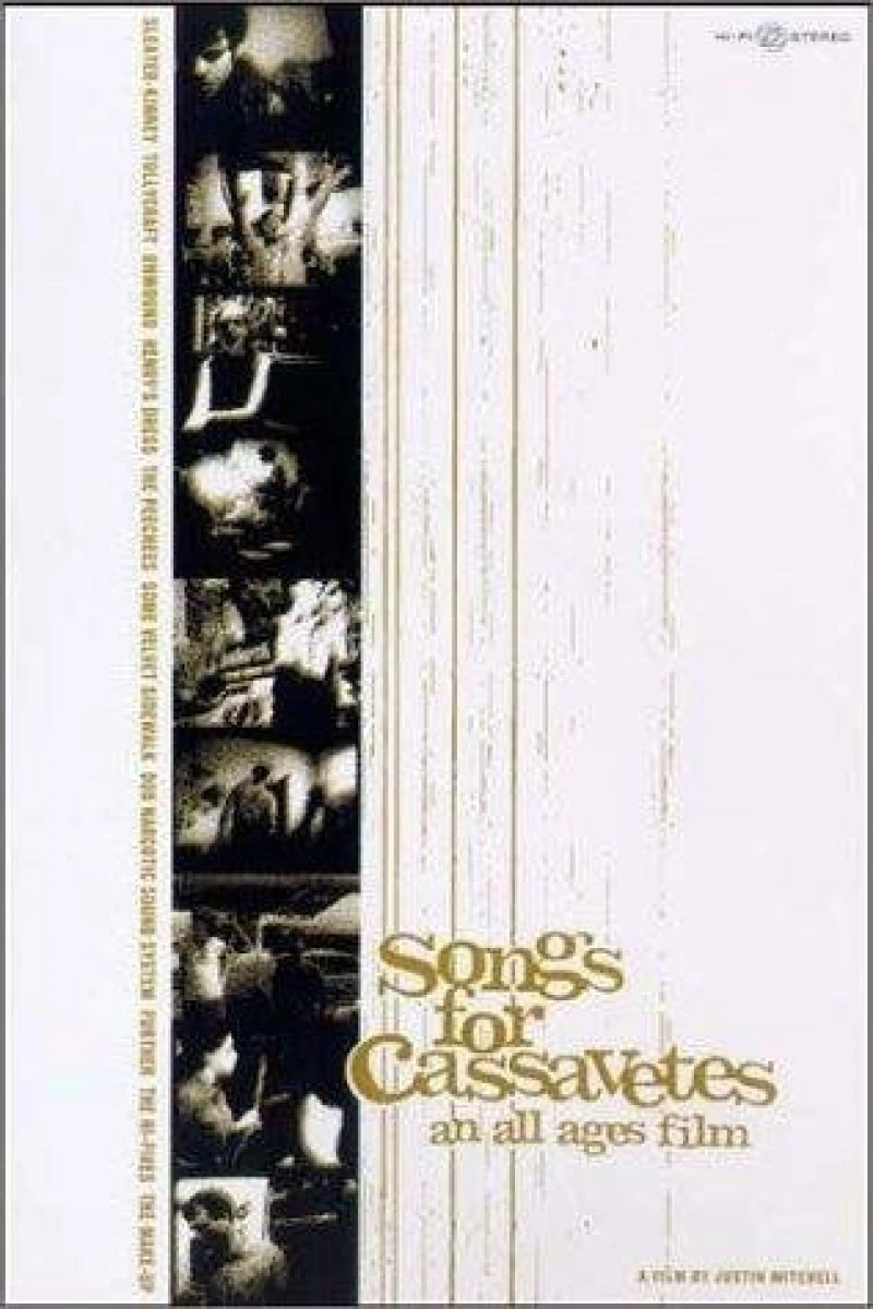 Songs for Cassavetes: An All Ages Film Poster