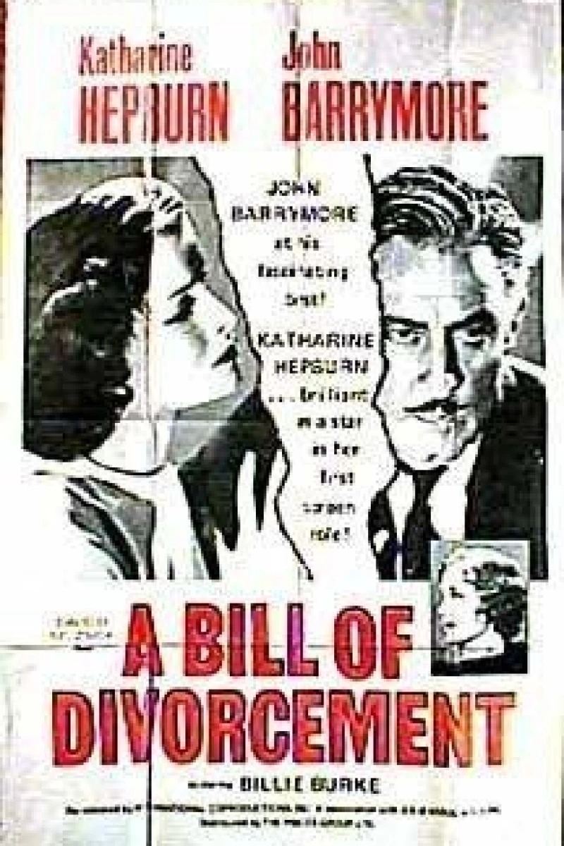 A Bill of Divorcement Poster