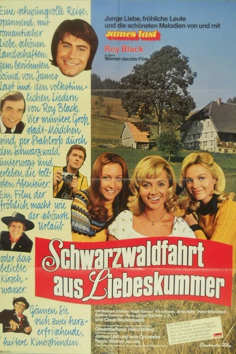 Schwarzwaldfahrt aus Liebeskummer Poster