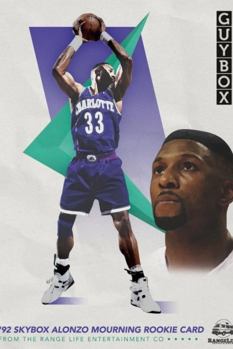 '92 Skybox Alonzo Mourning Rookie Card Poster